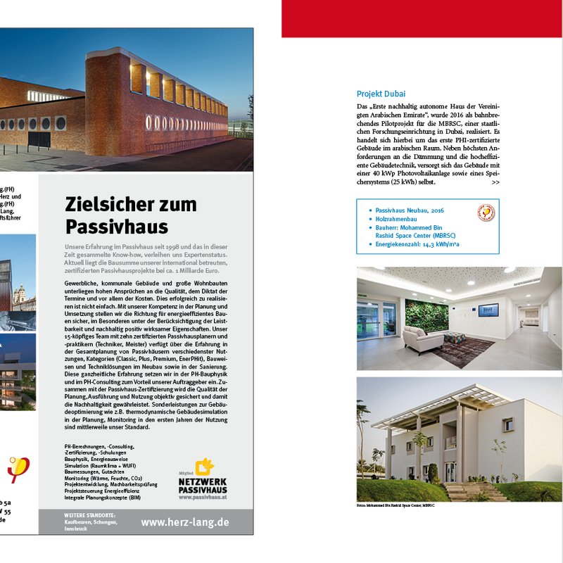 Wir sind im PASSIVHAUSmagazin 2019 vertreten