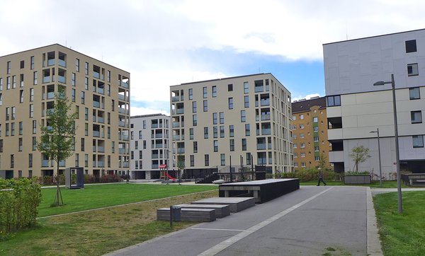 Olympisches Dorf, Sozialer Wohnbau - Geschoßwohnbau 2