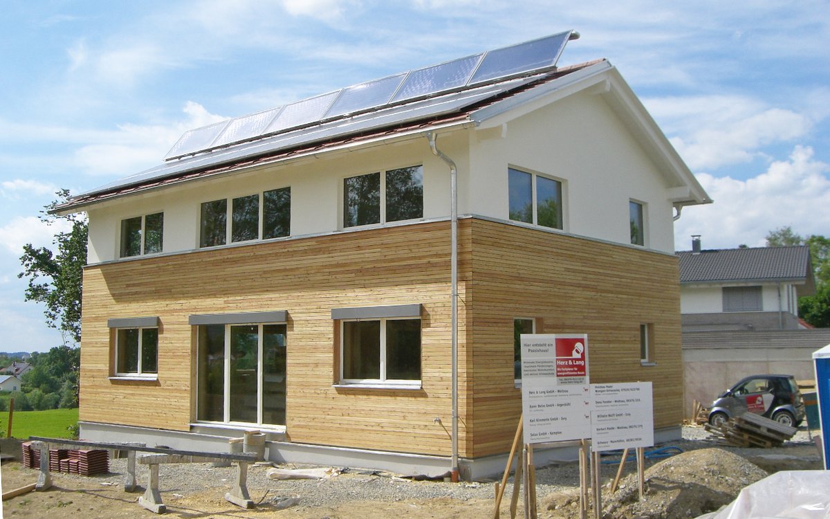 Passivhaus Isny im Allgäu 1