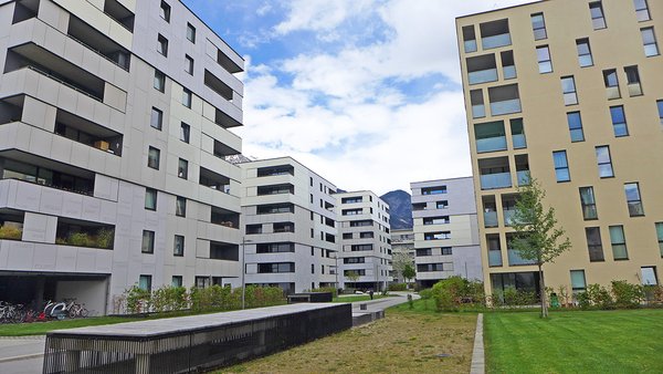 Olympisches Dorf, Sozialer Wohnbau - Geschoßwohnbau 3